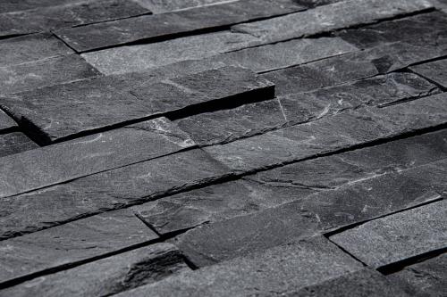Kamień elewacyjny Slate Szary 10×35 – łupek naturalny