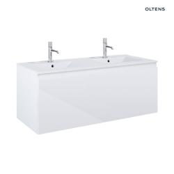 Oltens Vernal umywalka z szafką 120 cm biały połysk 68034000