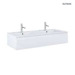 Oltens Vernal umywalka z szafką 120 cm biały połysk 68010000