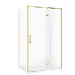 Cersanit Set C286 Kabina Larga Prawa Złota Mat 120X90X195+Tako Biały 120X4 Wir