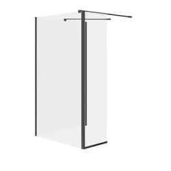 Cersanit Set B801 Walk-In Mille Z Ruchomą Ścianką Czarny 90X100X30X200 Wir