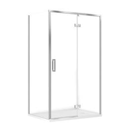 Cersanit Set C133 Kabina Larga Prawa Chrom 120X90X195+Tako Biały 120X4 Wirt