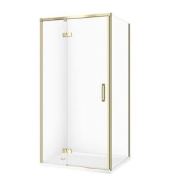 Cersanit Set C279 Kabina Larga Lewa Złota Mat 100X80X195+Tako Biały 100X4 Wir