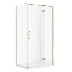 Cersanit Set C560 Kabina City Prawa Złota 100X80X195+Tako Slim Biały Wir