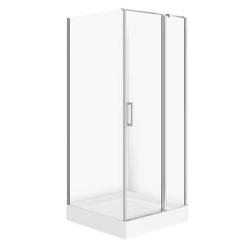 Cersanit Set C174 Kabina Moduo Kwadratowa Prawa 90X90X195+Tako Biały 90X16 Wir