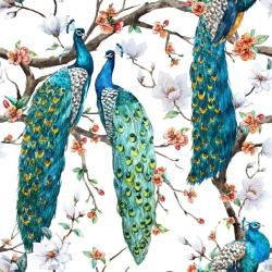 Mural gresowy 60x60 DEK PEACOCK WHITE MAT gatunek I dostawa GRATIS od 2000 zł