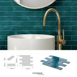 Ceramik Studio Mozaika Venice Turquise dostawa GRATIS od 500 zł kupon rabatowy