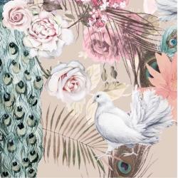 Mural gresowy 60x60 GLAMOUR-4 6/6 MAT (AD FLAMINGI)