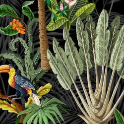 Mural gresowy 60x60 DEK MIDNIGHT GARDEN 8z8 STR gatunek I dostawa GRATIS od 2000 zł