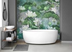 Ceramik Studio Obraz Wielkoformatowy Ceramiczny Nenufary 240×240 dostawa GRATIS od 500 zł kupon rabatowy