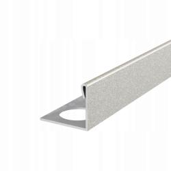 Listwa wykończeniowa stalowa typu "L"  Szampańskie złoto 10,5mm x 2700mm