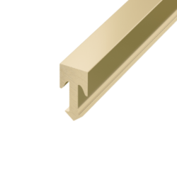 Listwa fugowa mosiężna "T", natural 5mm x 2700mm