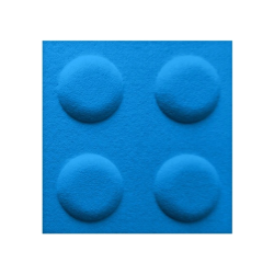 Panel filcowy BRICKS Niebieski 30cm x 30cm