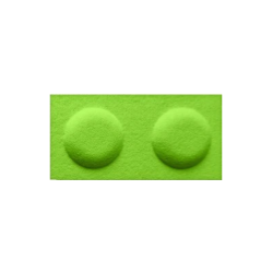 Panel filcowy BRICKS Zielony 30cm x 15cm