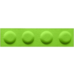 Panel filcowy BRICKS Zielony 60cm x 15cm