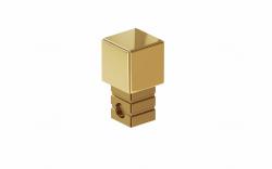 Narożnik wykończeniowy do listwy "P" Złoty połysk 12mm x 12mm