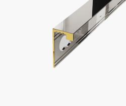 LISTWA WYKOŃCZENIOWA "L" MOSIĄDZ CHROM 8 x 2700mm
