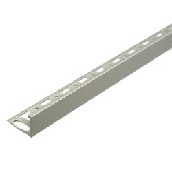 Listwa licowa zakończeniowa FLI 12mm typu L SREBRNA, dł. 2,5m