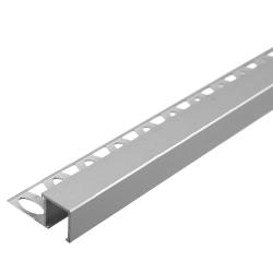 Listwa narożna FLI 12mm profil krawędziowy narożnikowy SREBRNA, dł. 2,5m