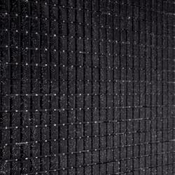 Mozaika Szklana Czarna z brokatem 8mm S67