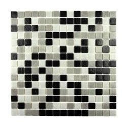 Mozaika Basenowa Wodoodporna Czarno Biała MP04
