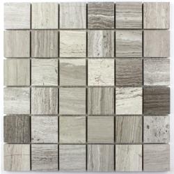 Mozaika Kamienna duże szare kości EXCL K07