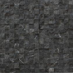 Mozaika Kamienna bezfugowa czarna K09