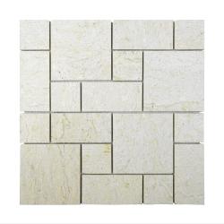 Mozaika Kamienna Beżowy Marmur z żyłami K18