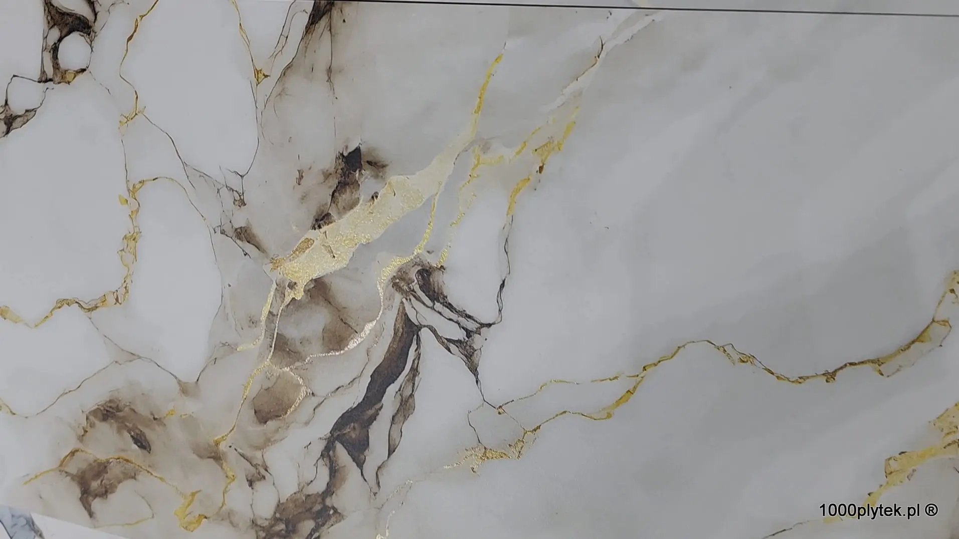 Płytki beige mat Gold Vein Marble Beige
