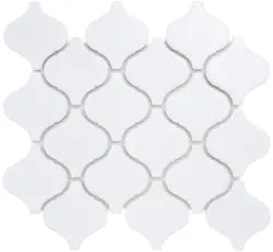 Mozaika ARESCO WHITE MAT 28x24,6