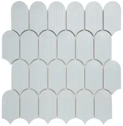 Mozaika ALMARE LIGHT GREY MAT 29,8x28,8