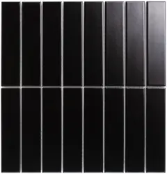 Mozaika RITMA BIG BLACK MAT 29,5x28