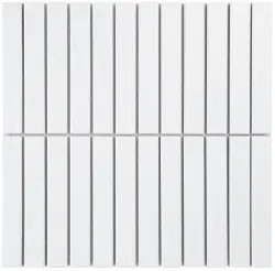 Mozaika RITMA MID WHITE MAT 30x29,6 