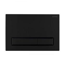 Oltens Torne przycisk spłukujący do WC czarny mat 57103300