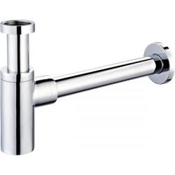 Oltens Hervik syfon umywalkowy mosiężny okrągły chrom 02602100