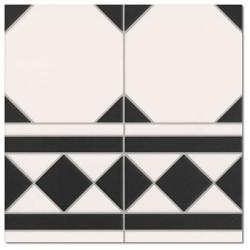 Oxford Negro Cenefa 33x33 gatunek I DOSTAWA GRATIS od 2150zł