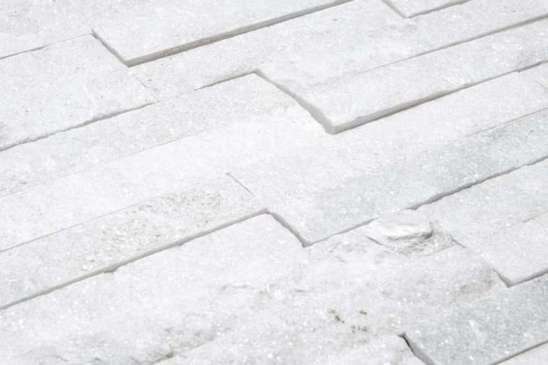 Kamień elewacyjny Quartz White