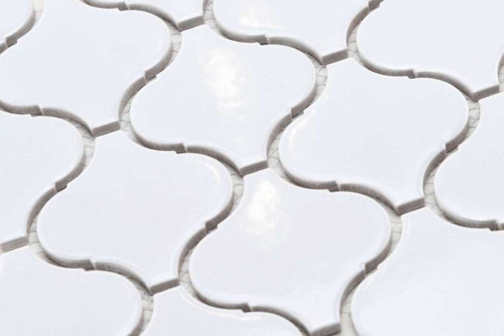Mozaika ARESCO WHITE GLOSS 28x24,6