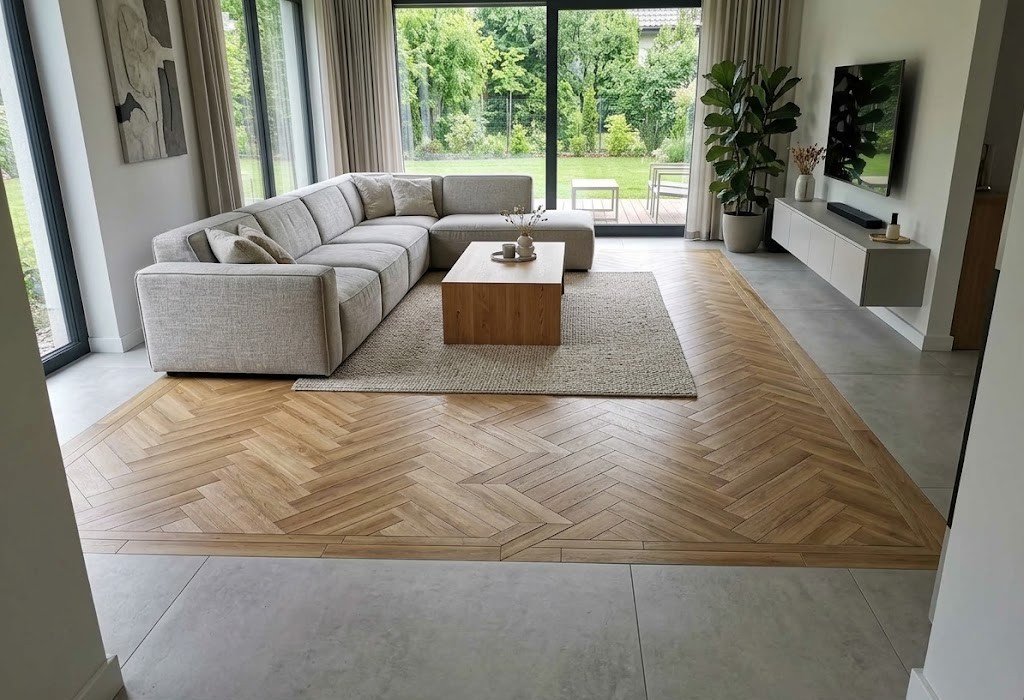 Jodełka płytki – Klasyczna elegancja, która powraca do nowoczesnych wnętrz w wielkim stylu